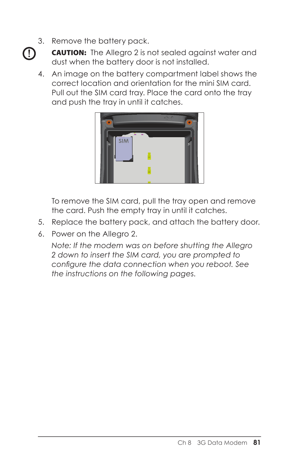 Juniper Systems Allegro 2 User Guide User Manual | Page 85 / 119
