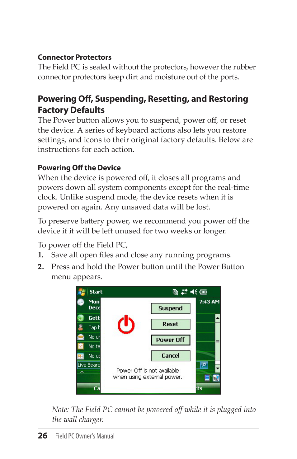 Juniper Systems Allegro MX User Guide User Manual | Page 26 / 96