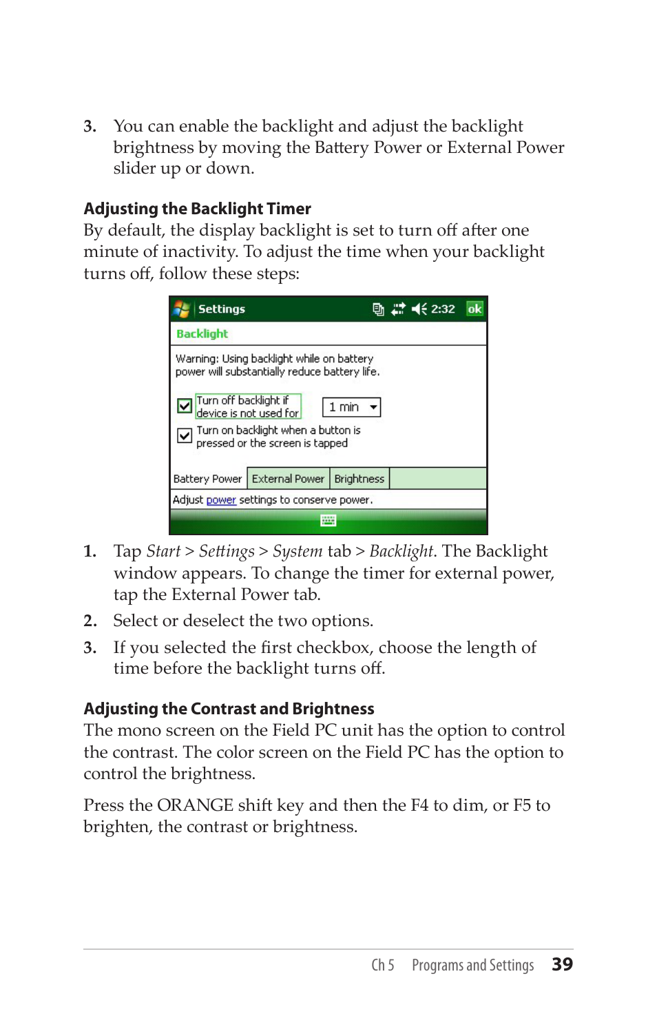 Juniper Systems Allegro MX User Guide User Manual | Page 39 / 96