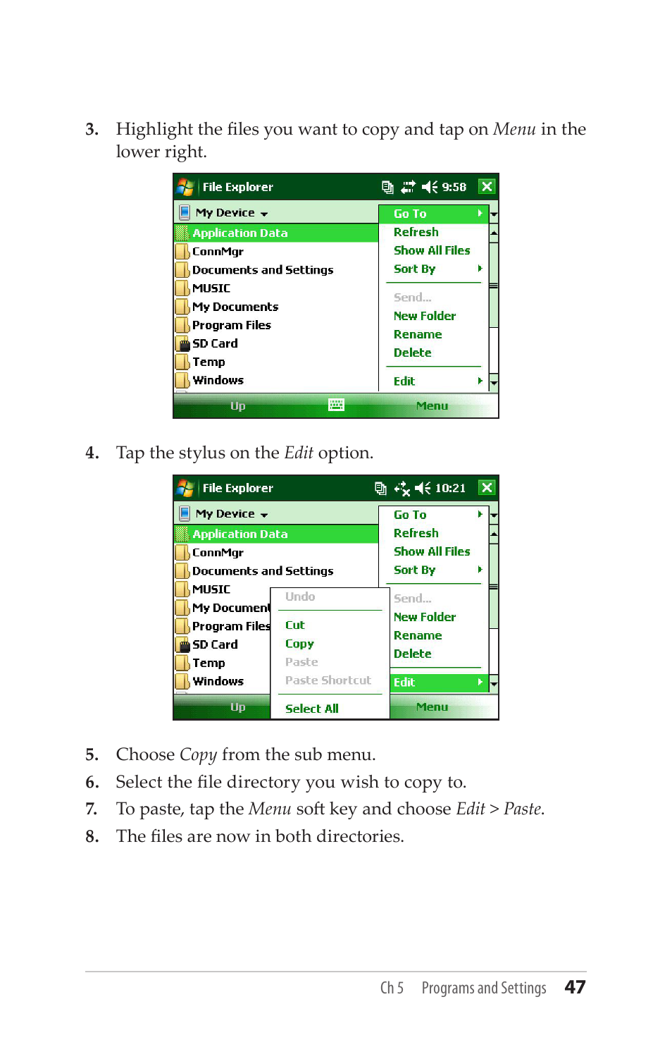 Juniper Systems Allegro MX User Guide User Manual | Page 47 / 96