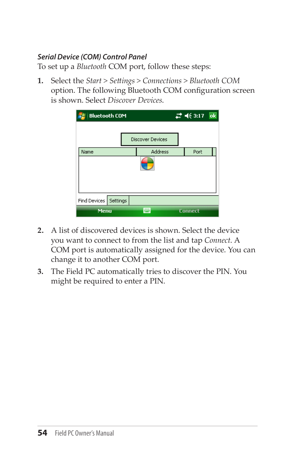 Juniper Systems Allegro MX User Guide User Manual | Page 54 / 96