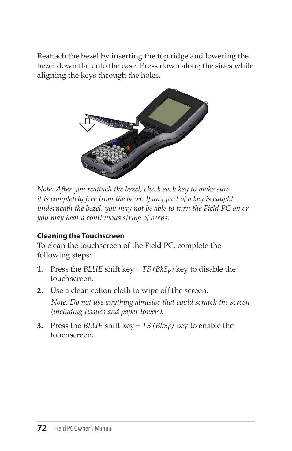 Juniper Systems Allegro MX User Guide User Manual | Page 72 / 96