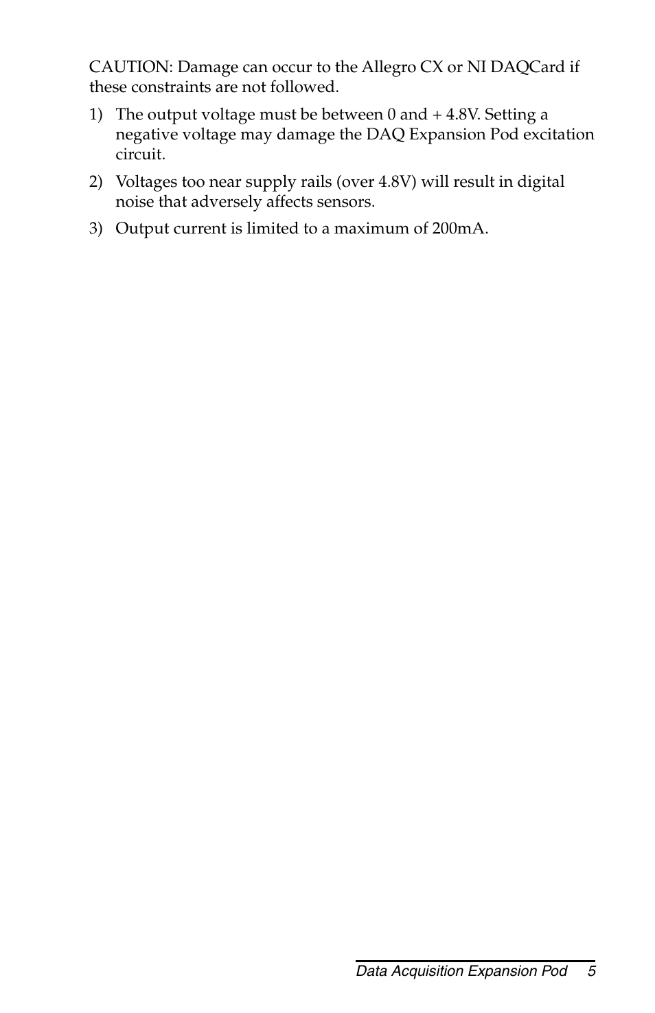 Juniper Systems Allegro DAQ User Manual | Page 5 / 28