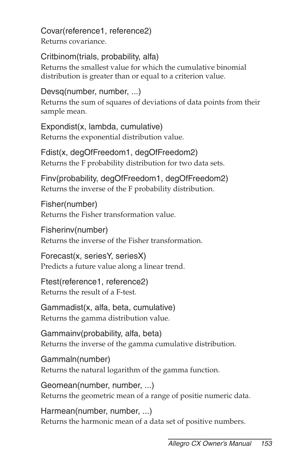 Juniper Systems Allegro CX Manual User Manual | Page 153 / 304