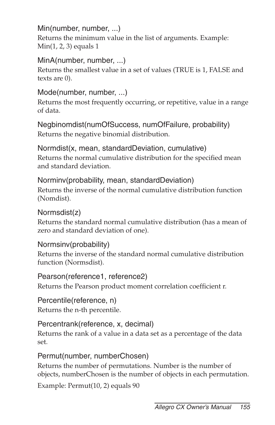 Juniper Systems Allegro CX Manual User Manual | Page 155 / 304