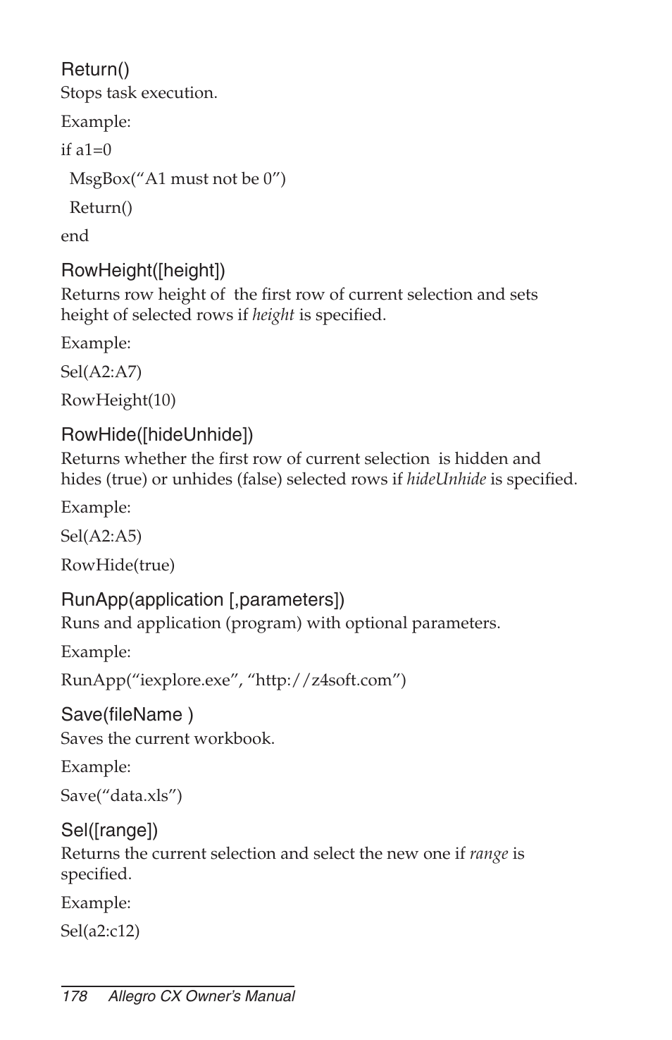 Juniper Systems Allegro CX Manual User Manual | Page 178 / 304