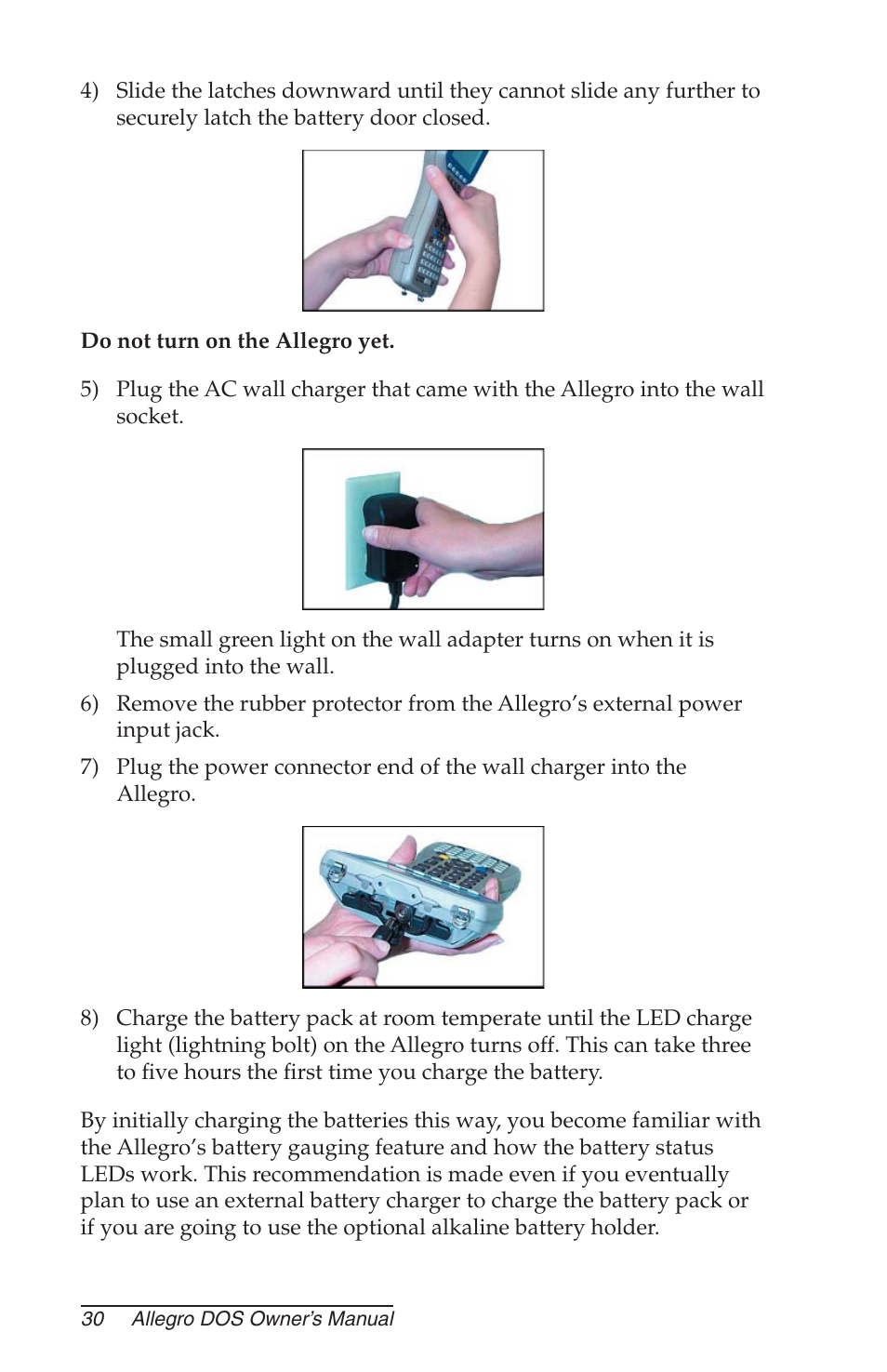 Juniper Systems Allegro DOS Manual User Manual | Page 30 / 166