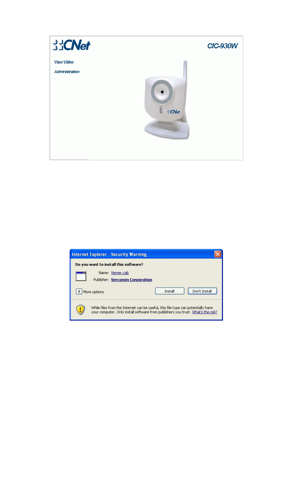 CNET CIC-930W User Manual | Page 17 / 94