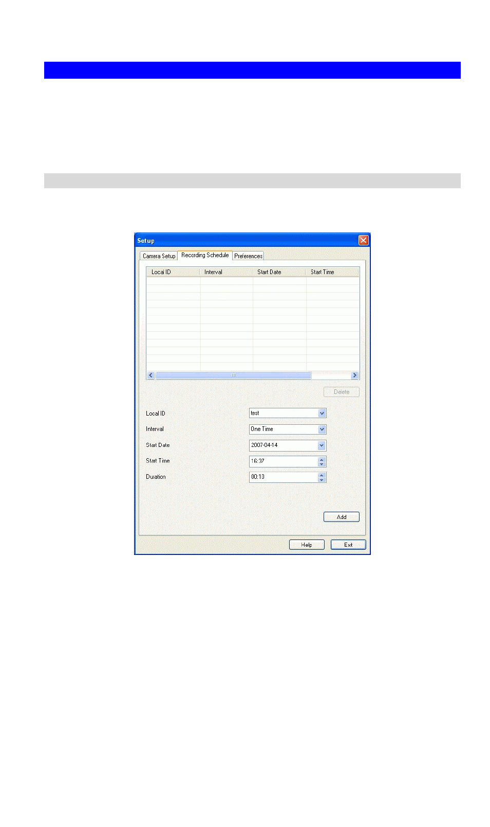 Recording video, Recording schedule | CNET CIC-930W User Manual | Page 68 / 94