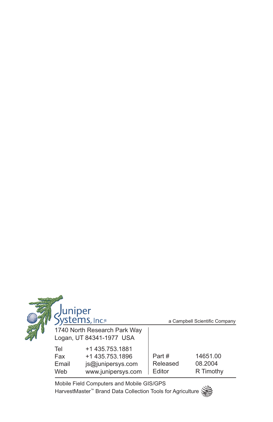 Juniper Systems Allegro DOS Quick Start User Manual | Page 4 / 4