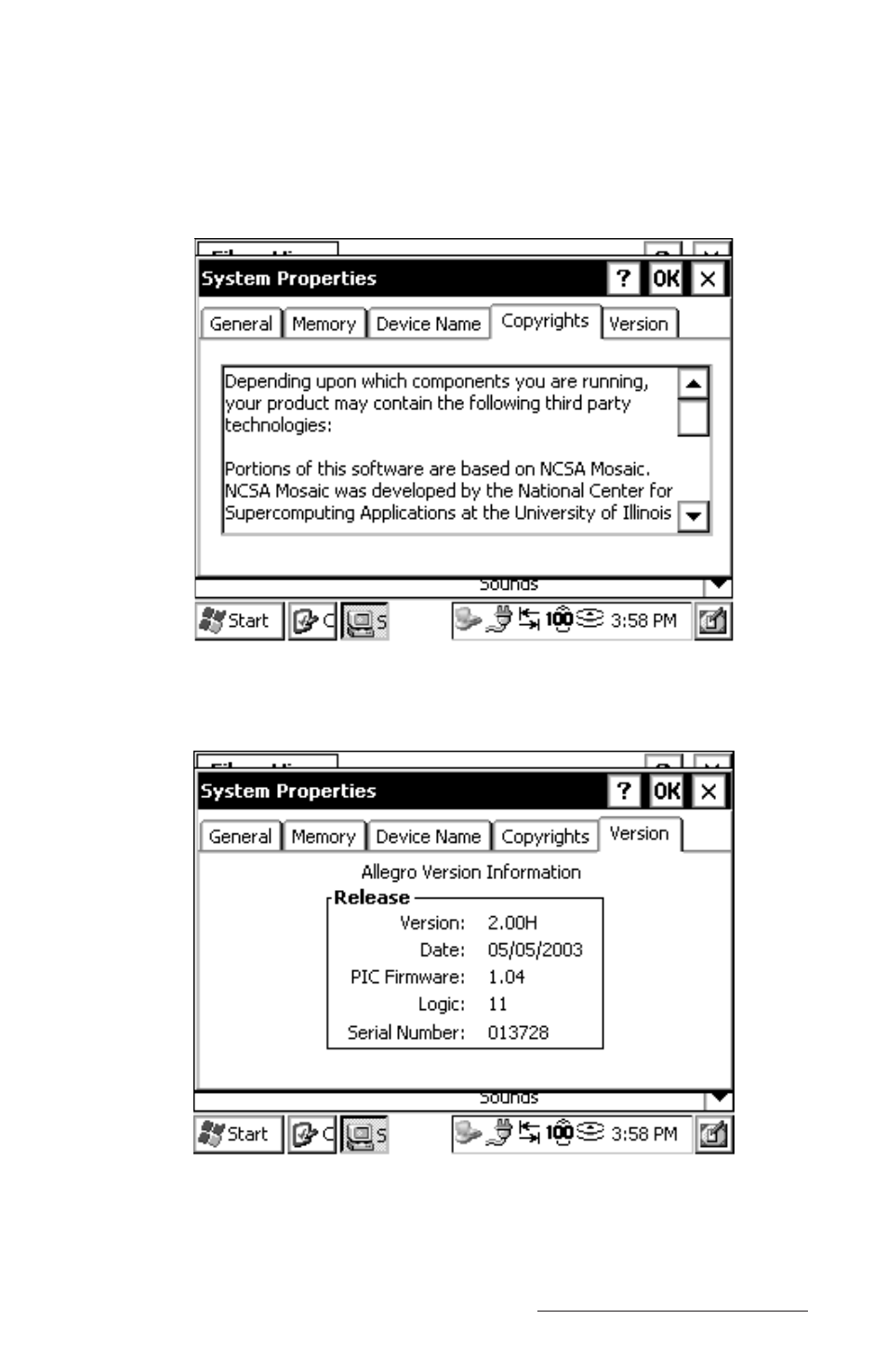 Juniper Systems Allegro CE Manual User Manual | Page 103 / 292