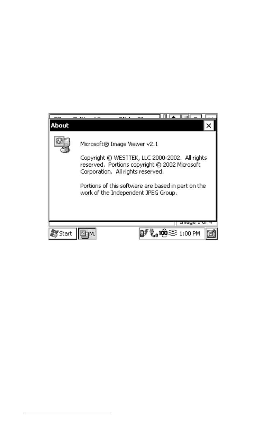 Save show setting as, About, Close | Edit | Juniper Systems Allegro CE Manual User Manual | Page 110 / 292