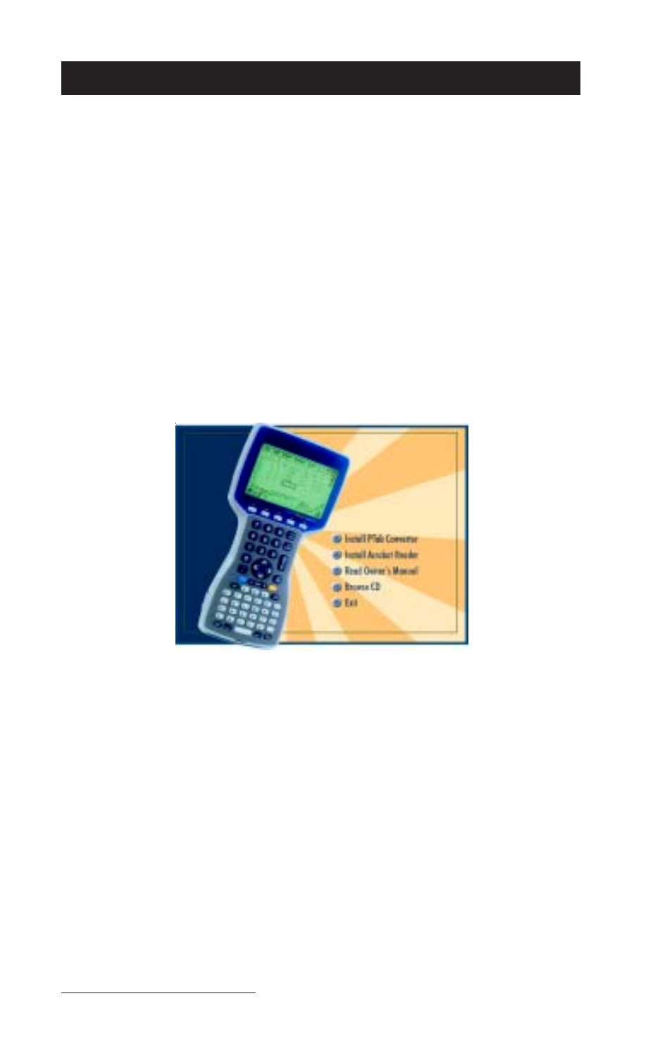 Quick start guide, Quick start guide -6 | Juniper Systems Allegro CE Manual User Manual | Page 12 / 292