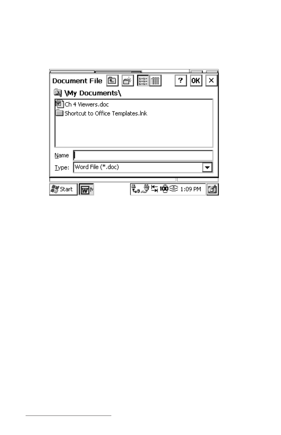 Open, Recent files | Juniper Systems Allegro CE Manual User Manual | Page 124 / 292