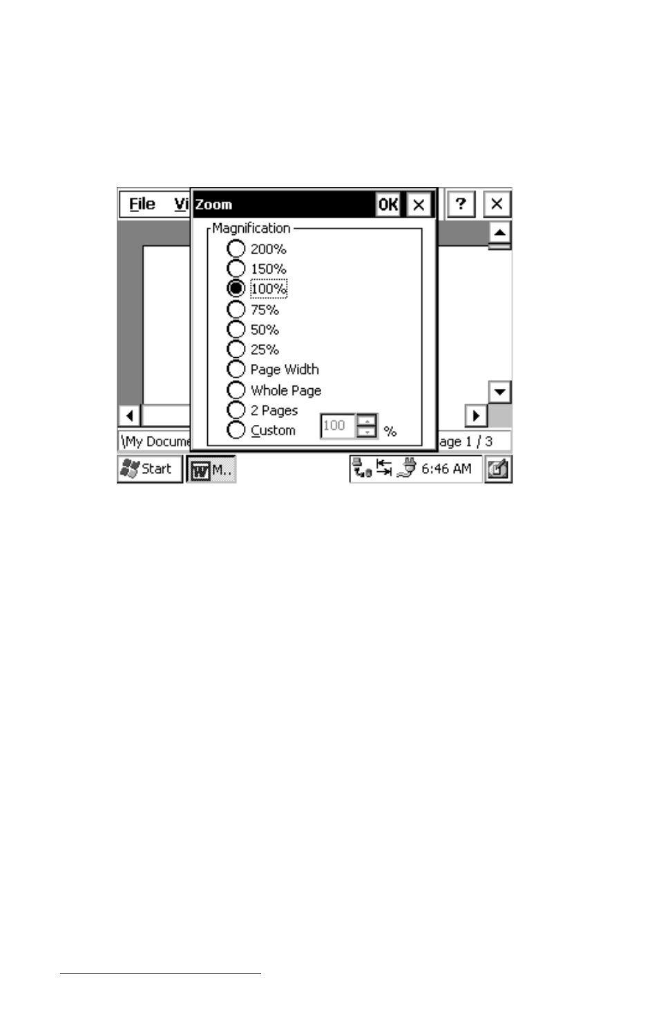 View | Juniper Systems Allegro CE Manual User Manual | Page 126 / 292