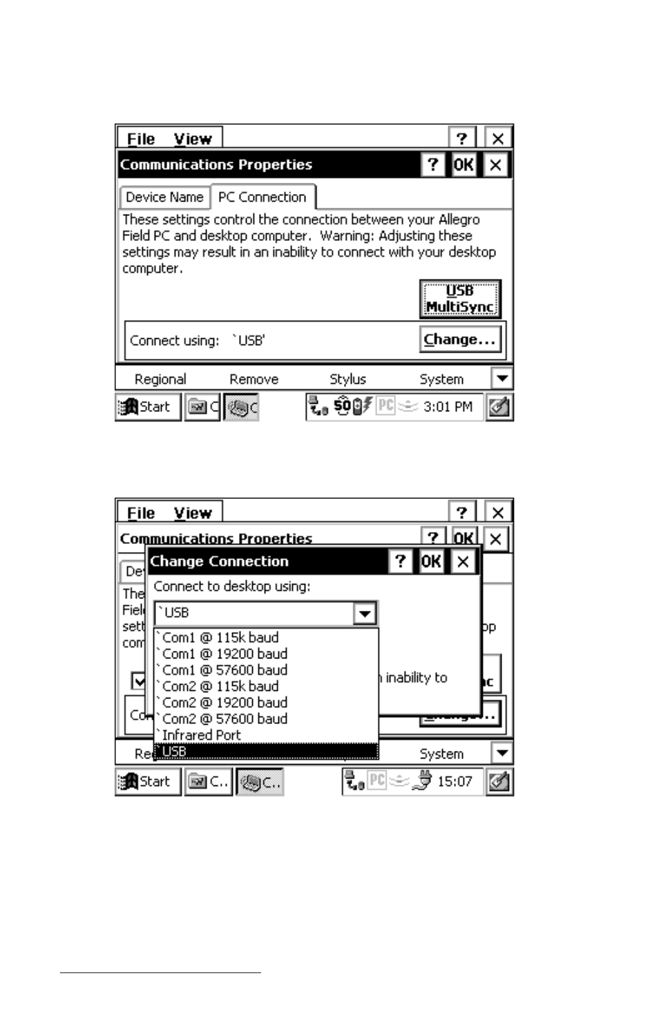 Juniper Systems Allegro CE Manual User Manual | Page 136 / 292