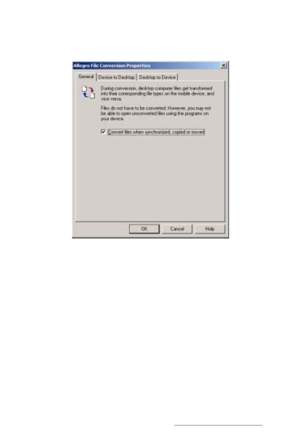 Ptab file converter | Juniper Systems Allegro CE Manual User Manual | Page 161 / 292