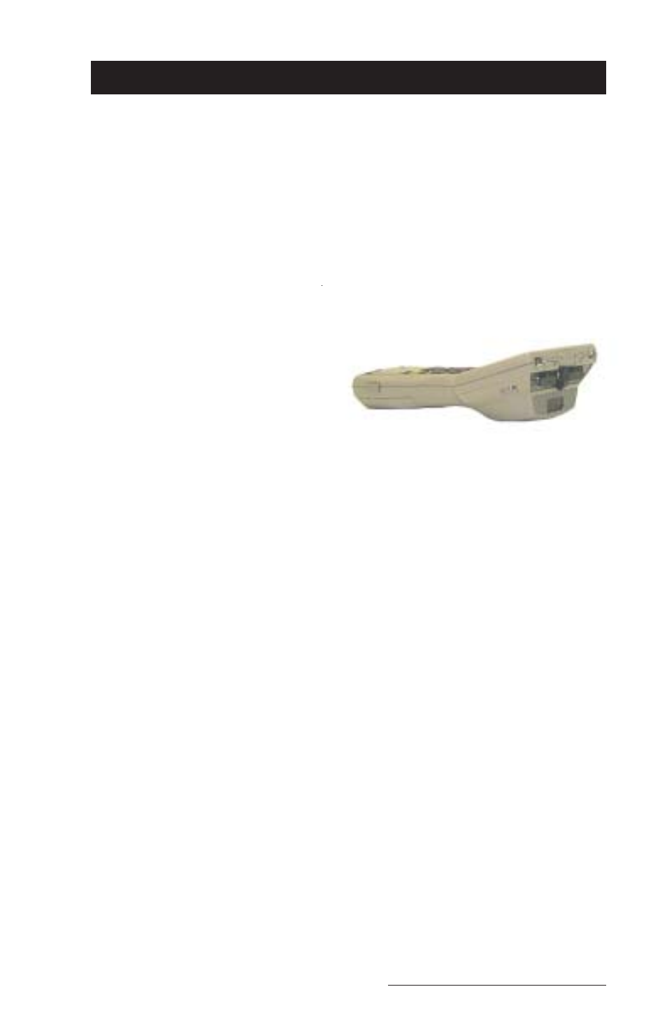 Bar code expansion pod, Bar code reader program, Bar code expansion pod -11 | Juniper Systems Allegro CE Manual User Manual | Page 249 / 292