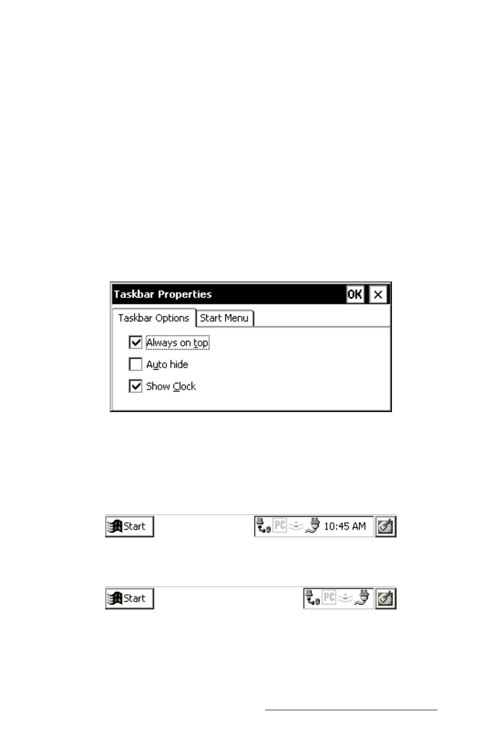 Making space in the system tray, Clock removal | Juniper Systems Allegro CE Manual User Manual | Page 27 / 292