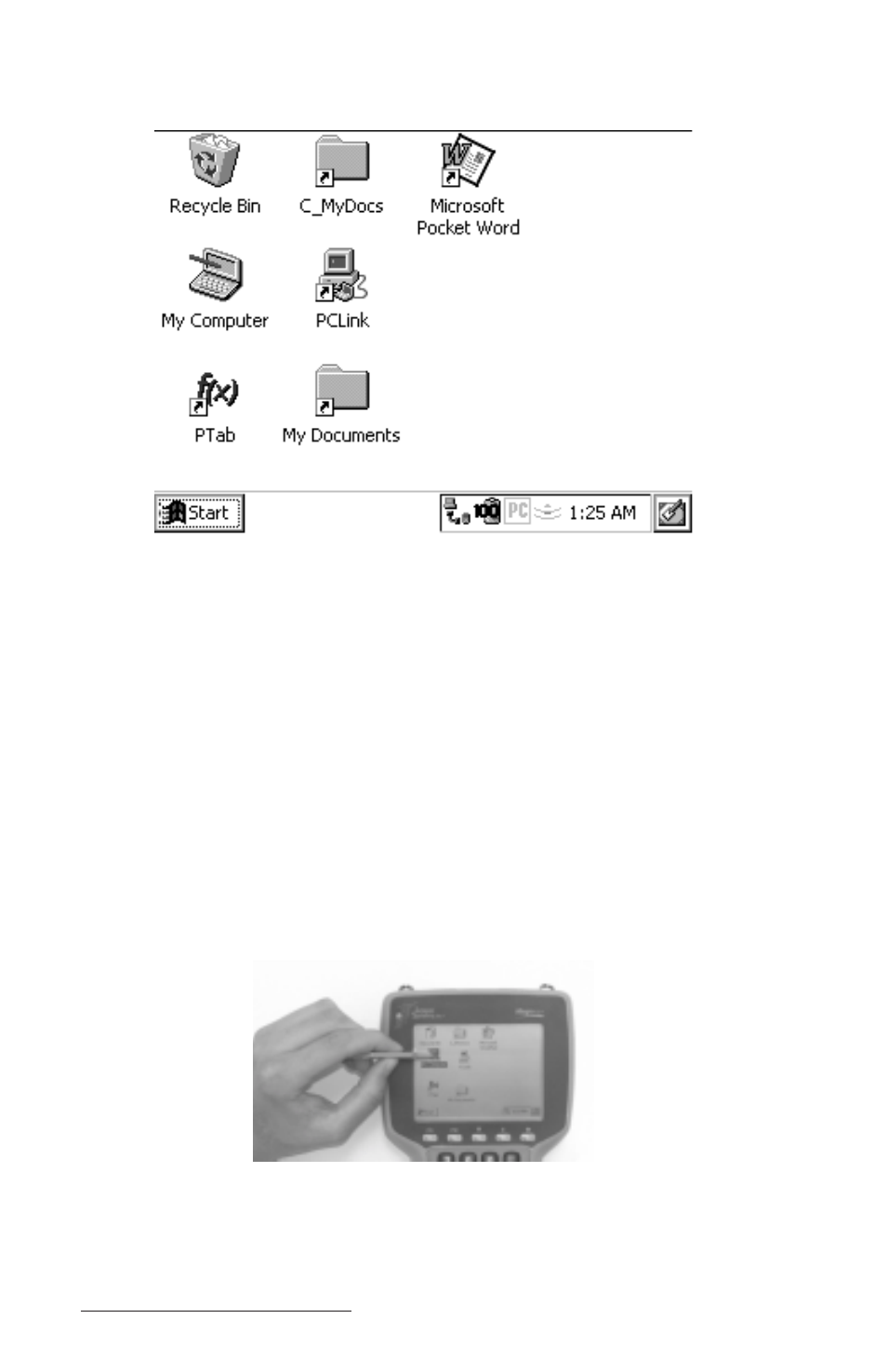 Suspend/resume mode, Display touchscreen, Display touchscreen -4 | Juniper Systems Allegro CE Manual User Manual | Page 64 / 292