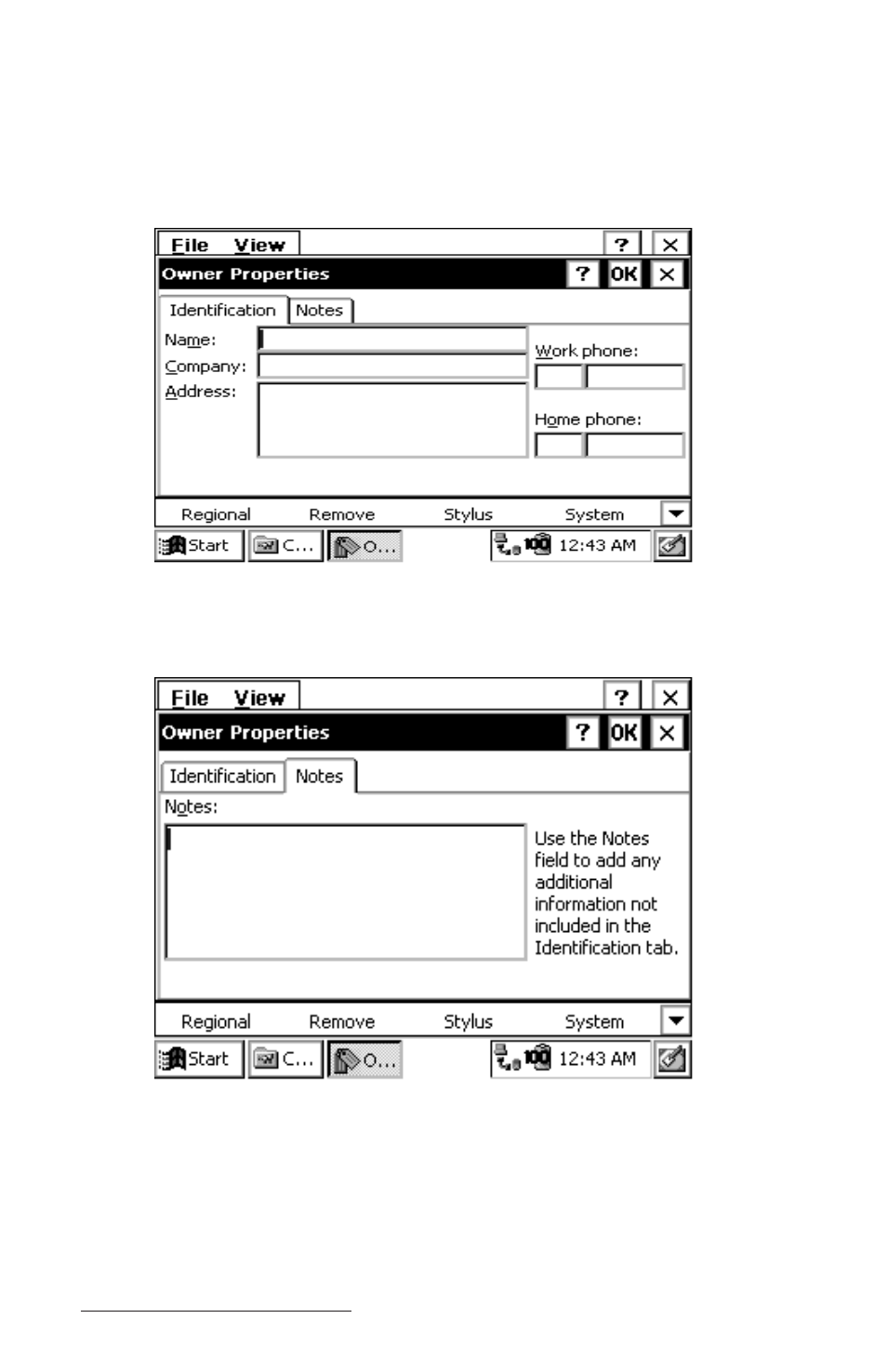 Owner | Juniper Systems Allegro CE Manual User Manual | Page 78 / 292