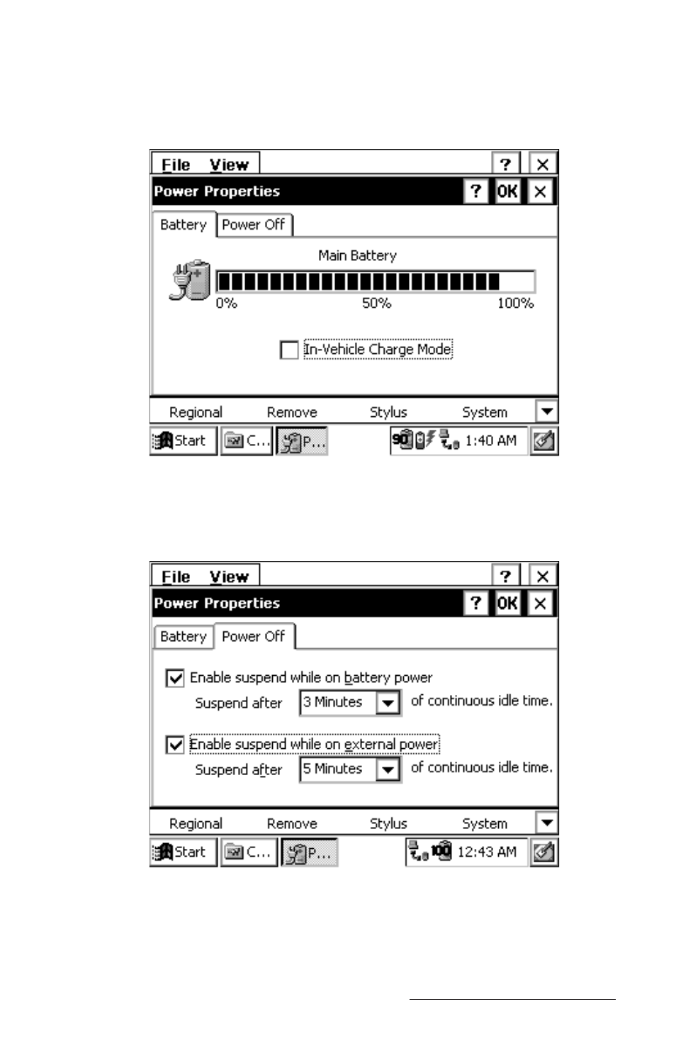Power | Juniper Systems Allegro CE Manual User Manual | Page 79 / 292