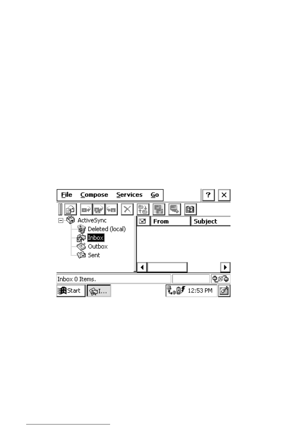 Using inbox | Juniper Systems Allegro DOS Manual User Manual | Page 154 / 274