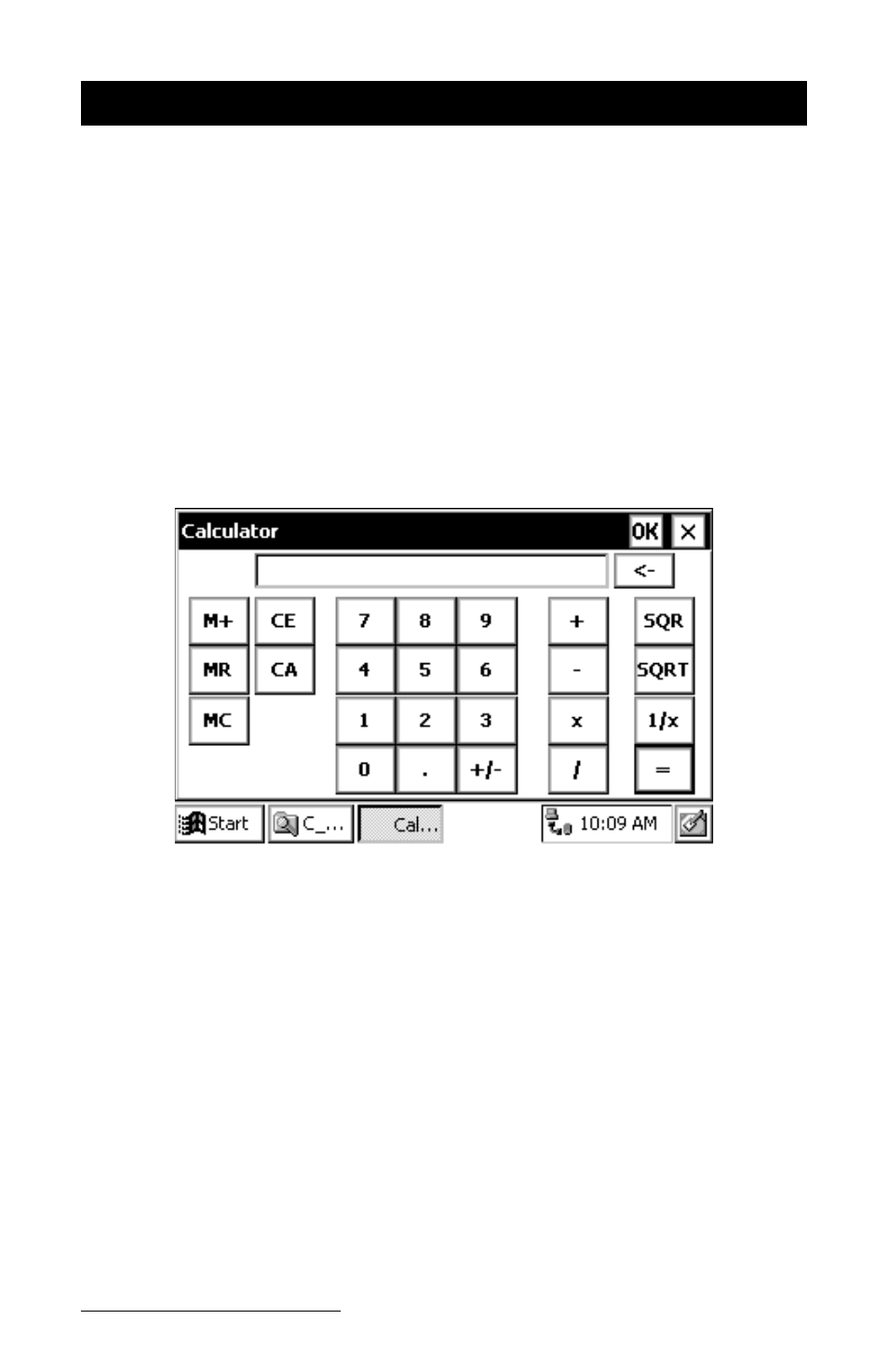 Calculator program | Juniper Systems Allegro DOS Manual User Manual | Page 156 / 274