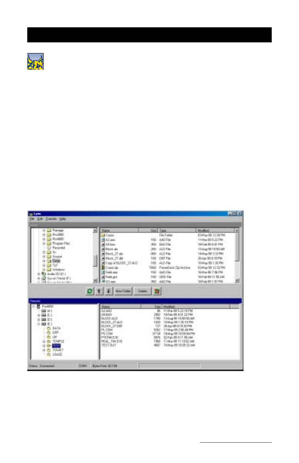 Lynx windows file management utility, Lynx screens | Juniper Systems Allegro DOS Manual User Manual | Page 167 / 274