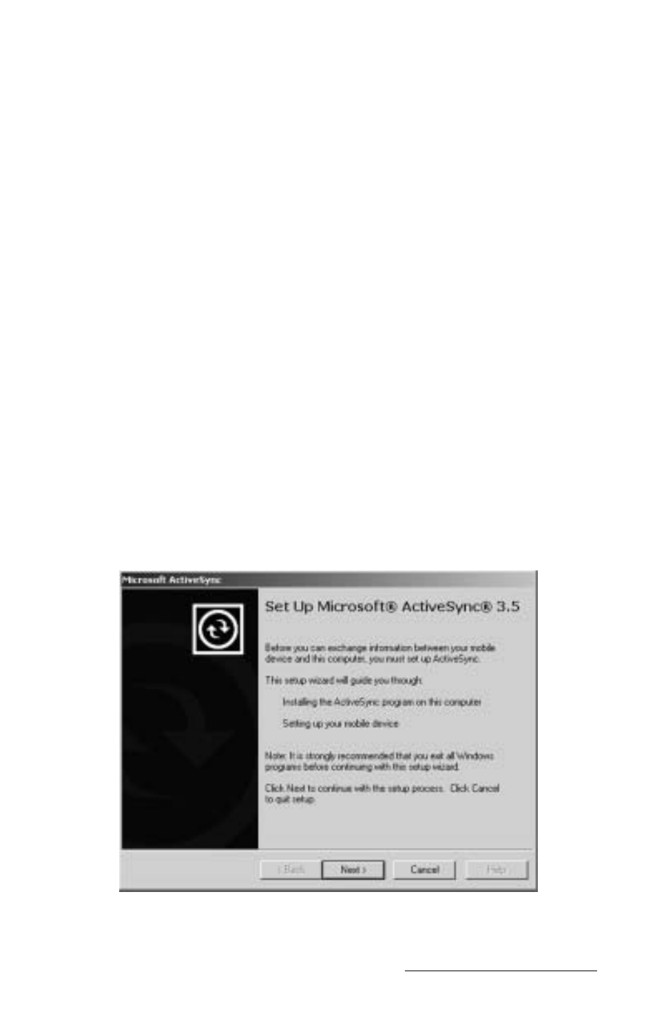 Installing activesync | Juniper Systems Allegro DOS Manual User Manual | Page 89 / 274