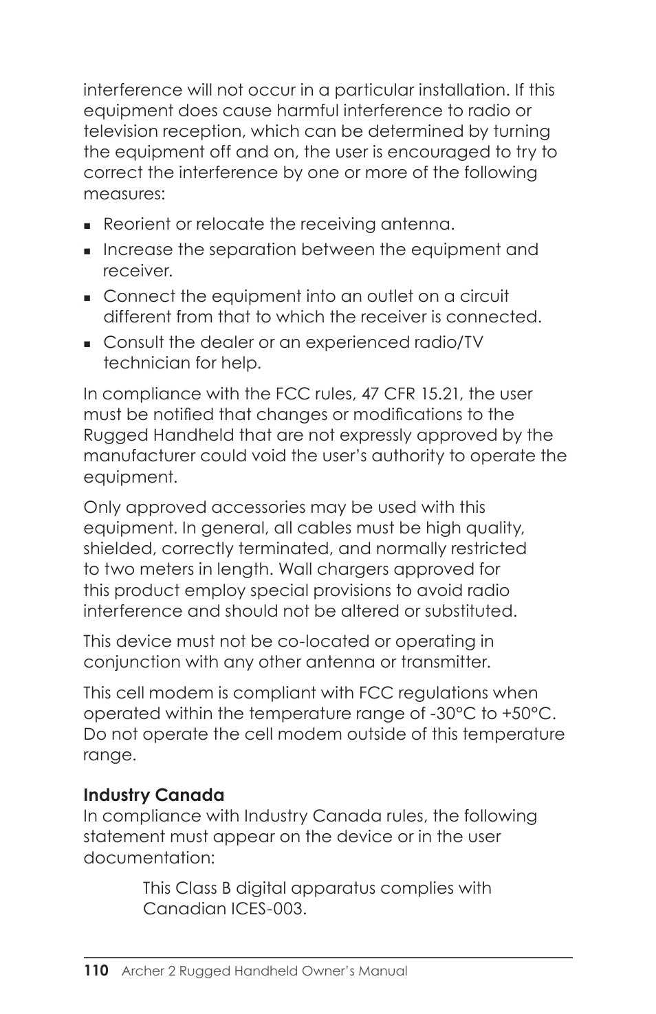 Juniper Systems Archer 2 User Guide User Manual | Page 114 / 133