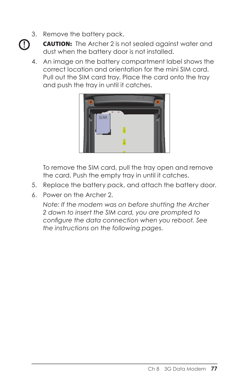 Juniper Systems Archer 2 User Guide User Manual | Page 81 / 133