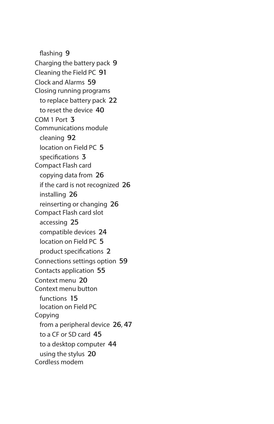 Juniper Systems Archer Reference Guide User Manual | Page 135 / 153