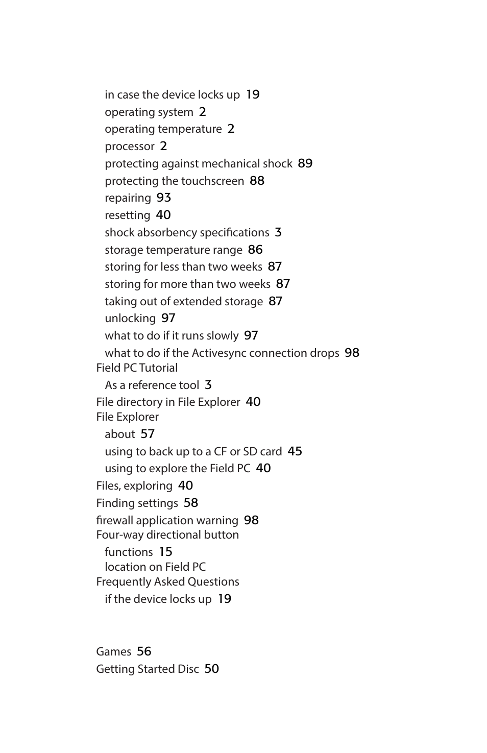 Juniper Systems Archer Reference Guide User Manual | Page 138 / 153