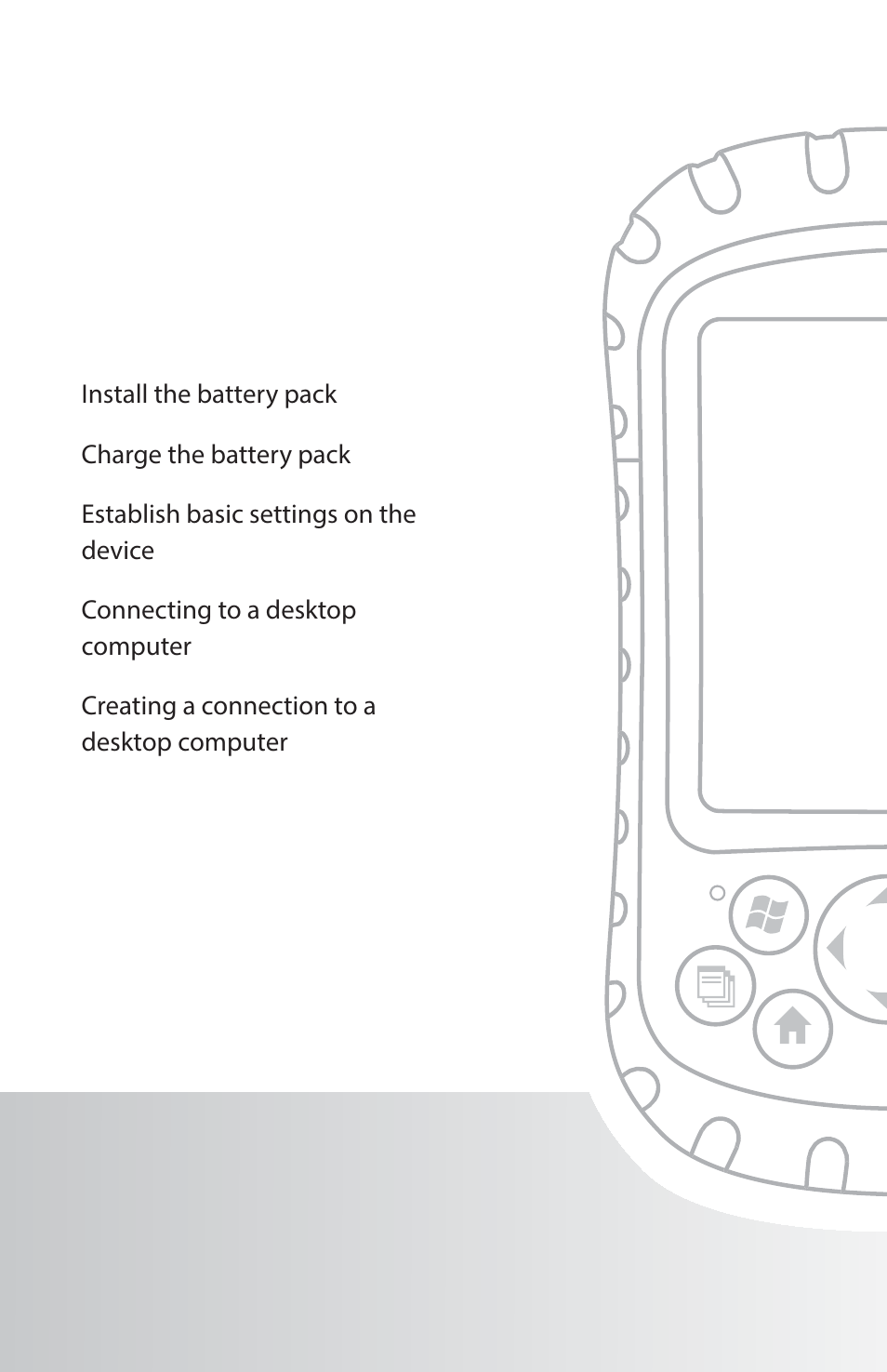 Getting started | Juniper Systems Archer Reference Guide User Manual | Page 14 / 153