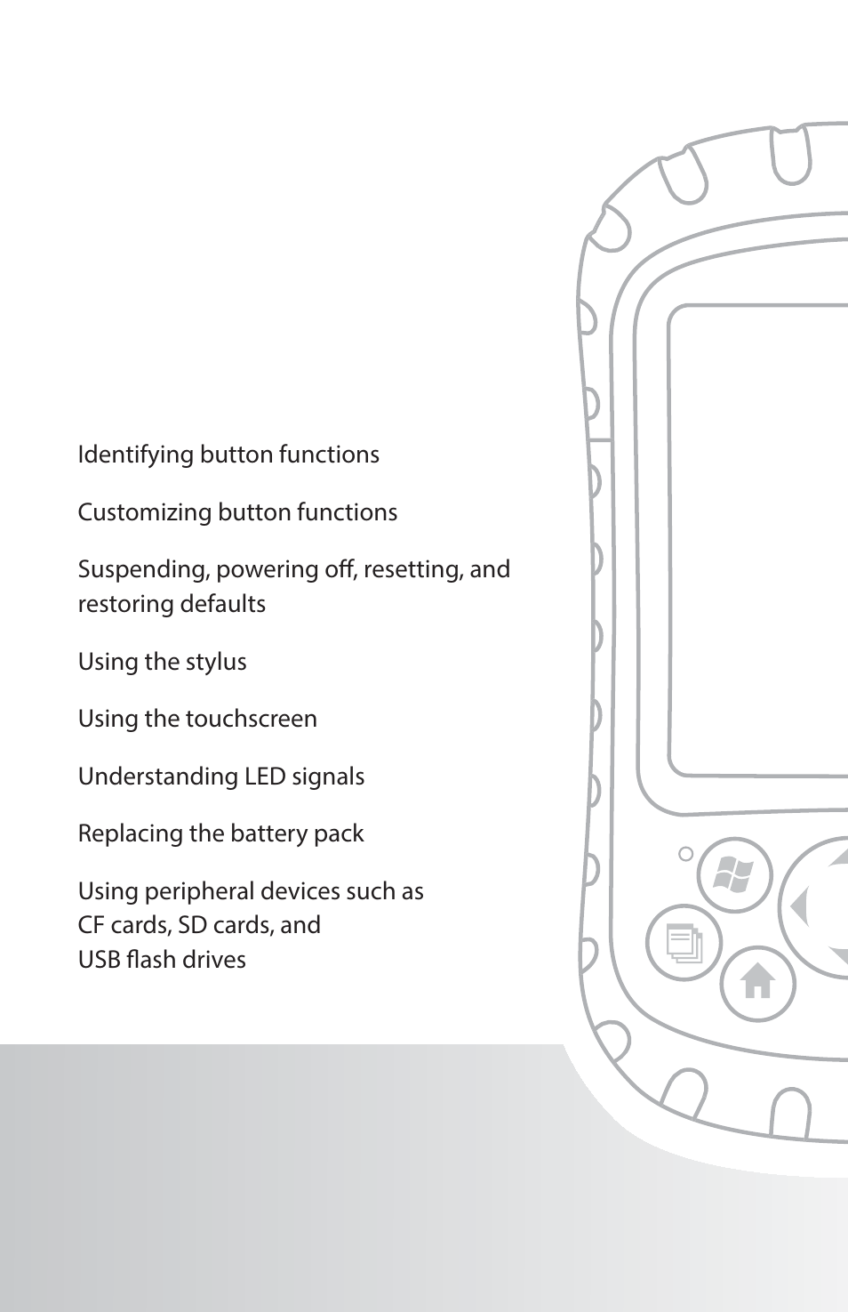 Using the hardware | Juniper Systems Archer Reference Guide User Manual | Page 20 / 153