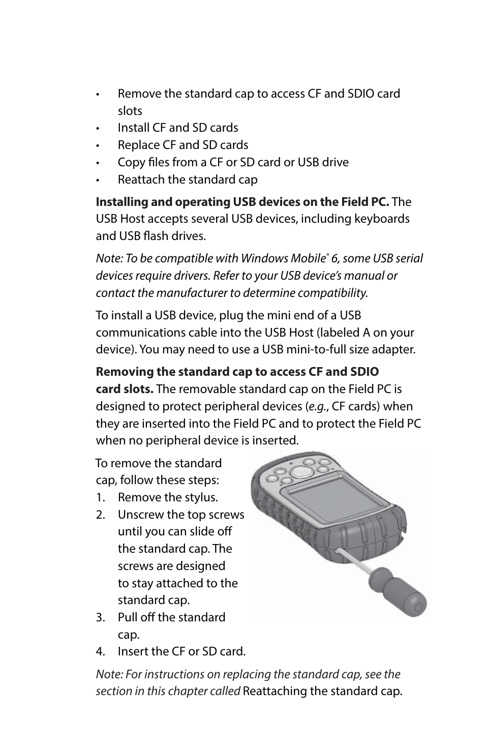 Juniper Systems Archer Reference Guide User Manual | Page 32 / 153