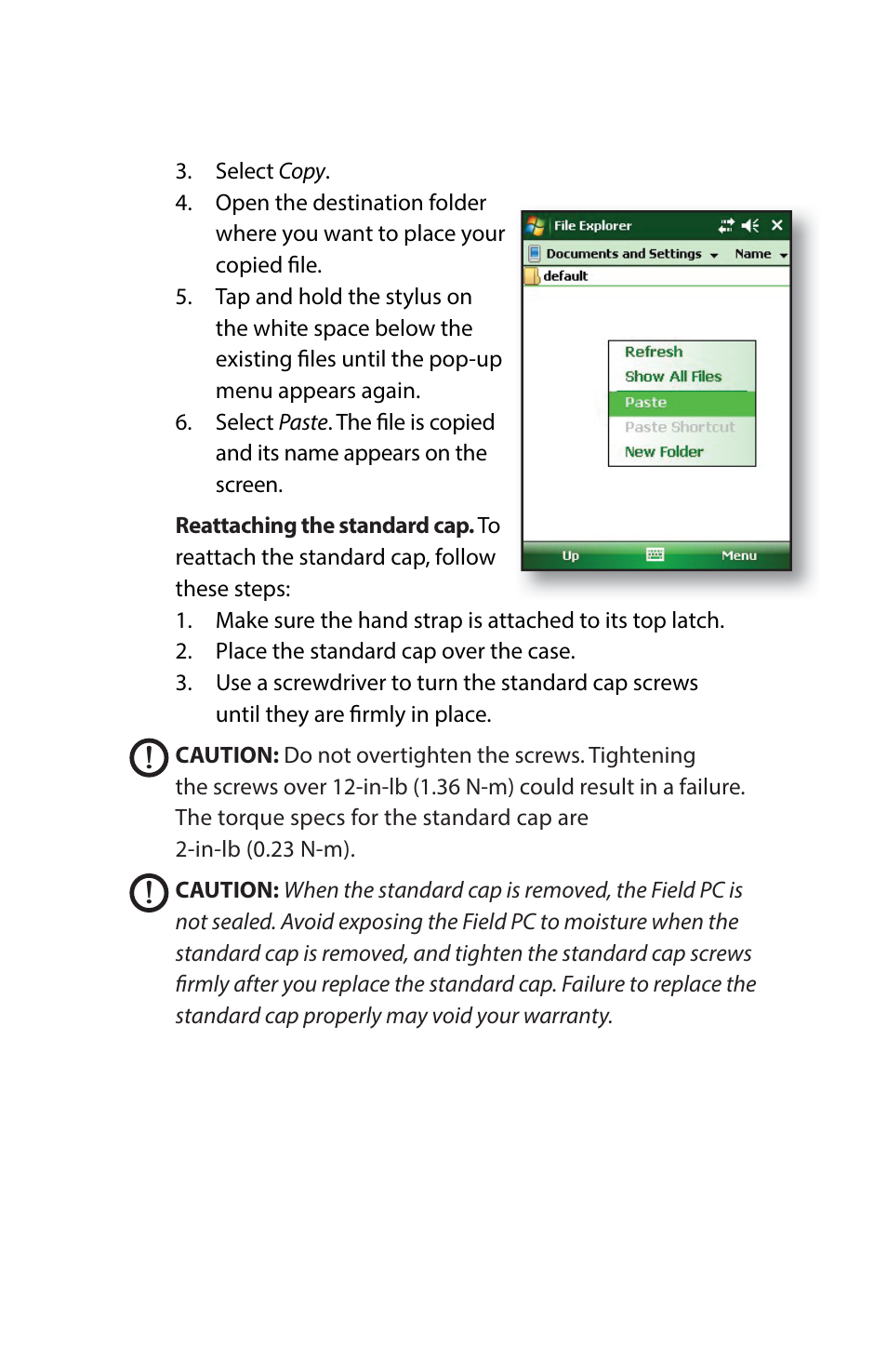Juniper Systems Archer Reference Guide User Manual | Page 34 / 153