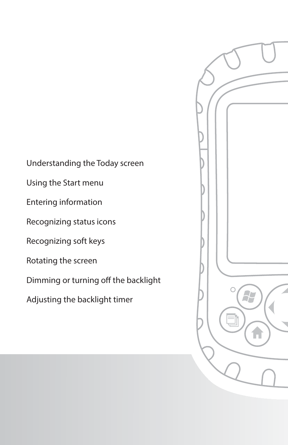Using the field pc | Juniper Systems Archer Reference Guide User Manual | Page 36 / 153