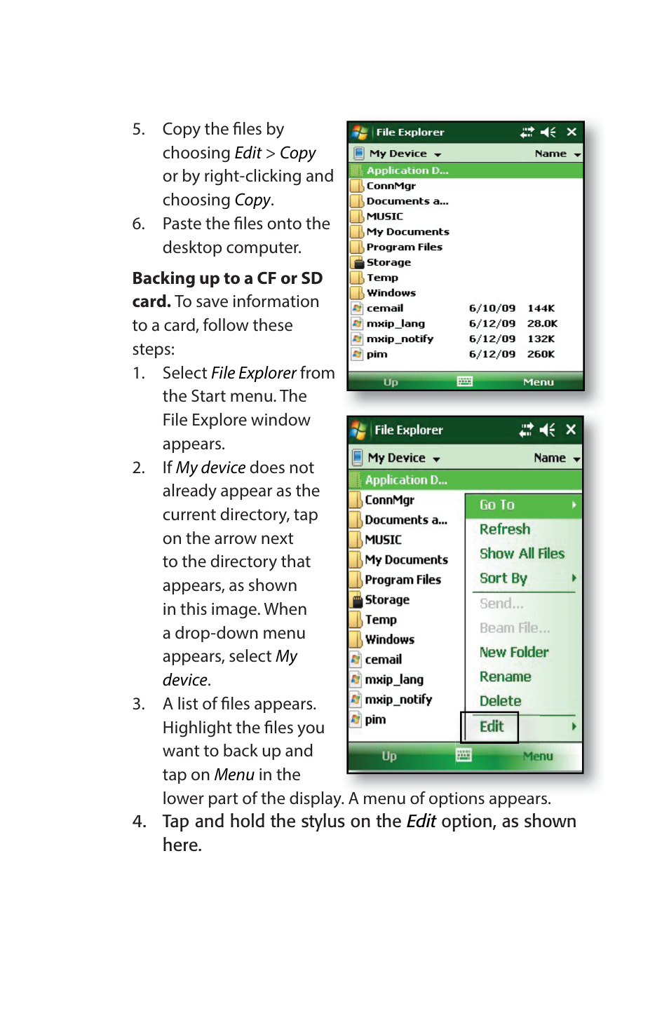 Juniper Systems Archer Reference Guide User Manual | Page 52 / 153