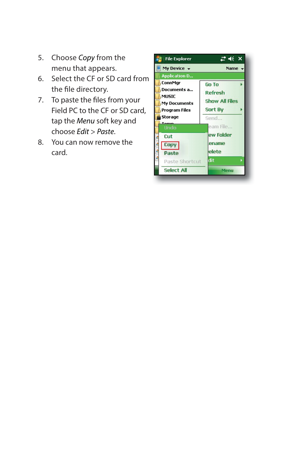 Juniper Systems Archer Reference Guide User Manual | Page 53 / 153