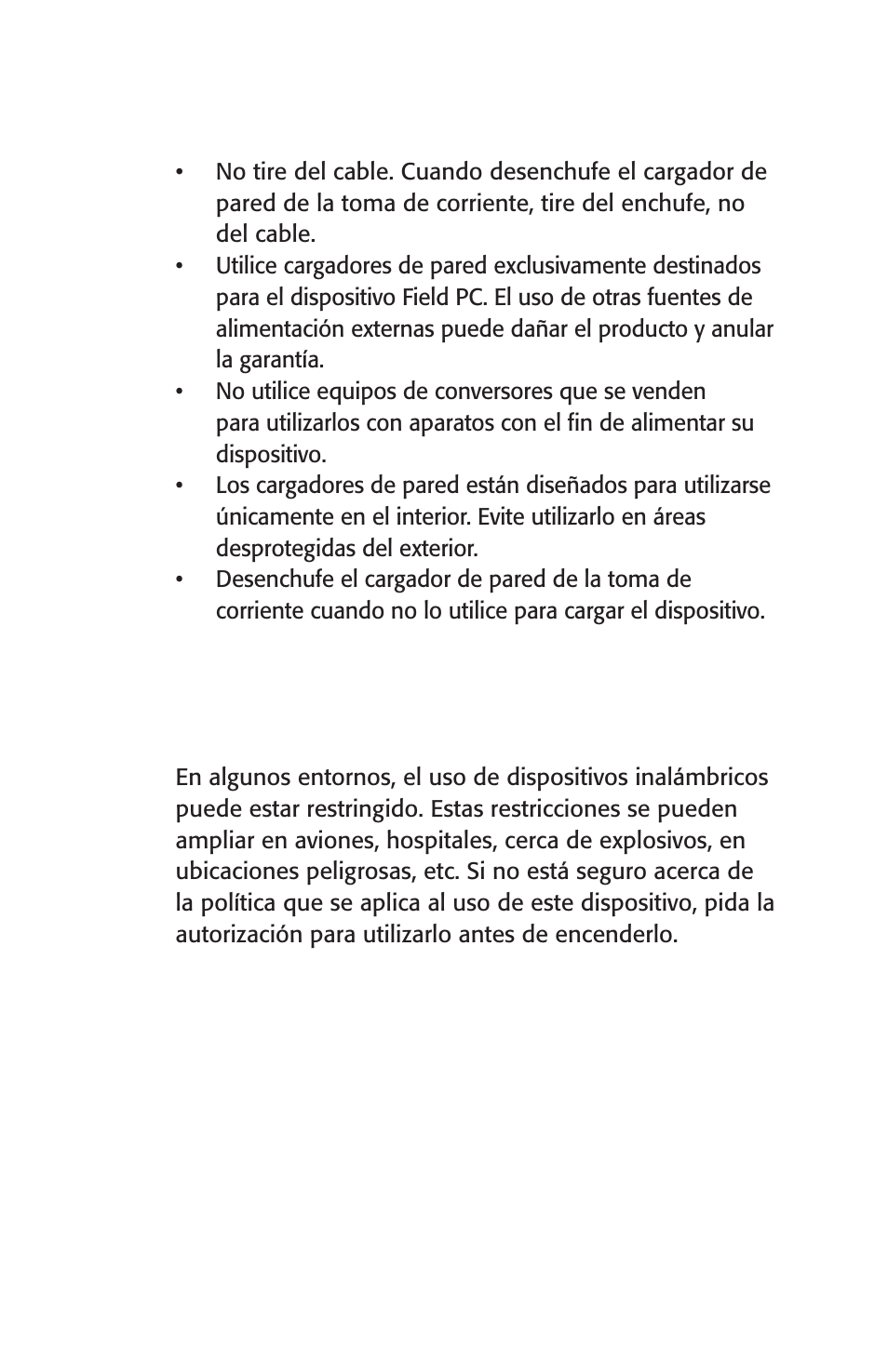 Avisos sobre dispositivos inalámbricos | Juniper Systems Archer User Manual User Manual | Page 113 / 384