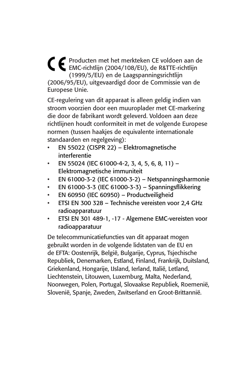 Ce-markering | Juniper Systems Archer User Manual User Manual | Page 219 / 384