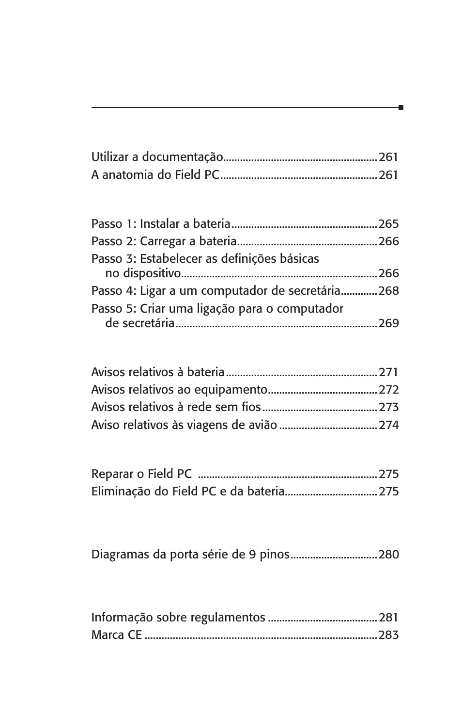 Índice remissivo | Juniper Systems Archer User Manual User Manual | Page 259 / 384