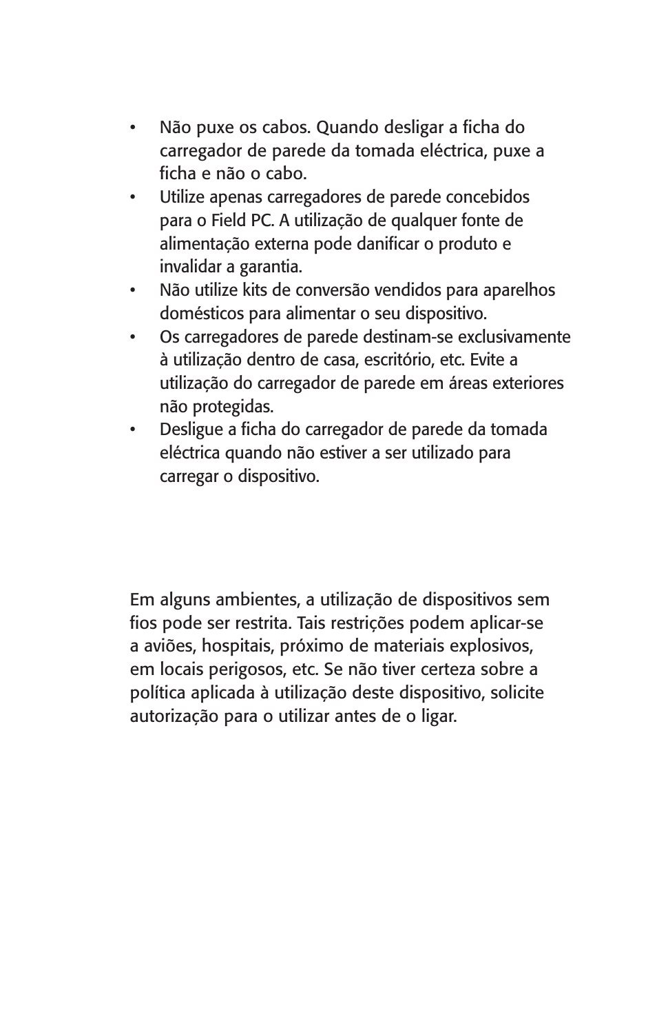 Avisos relativos à rede sem fi os | Juniper Systems Archer User Manual User Manual | Page 273 / 384