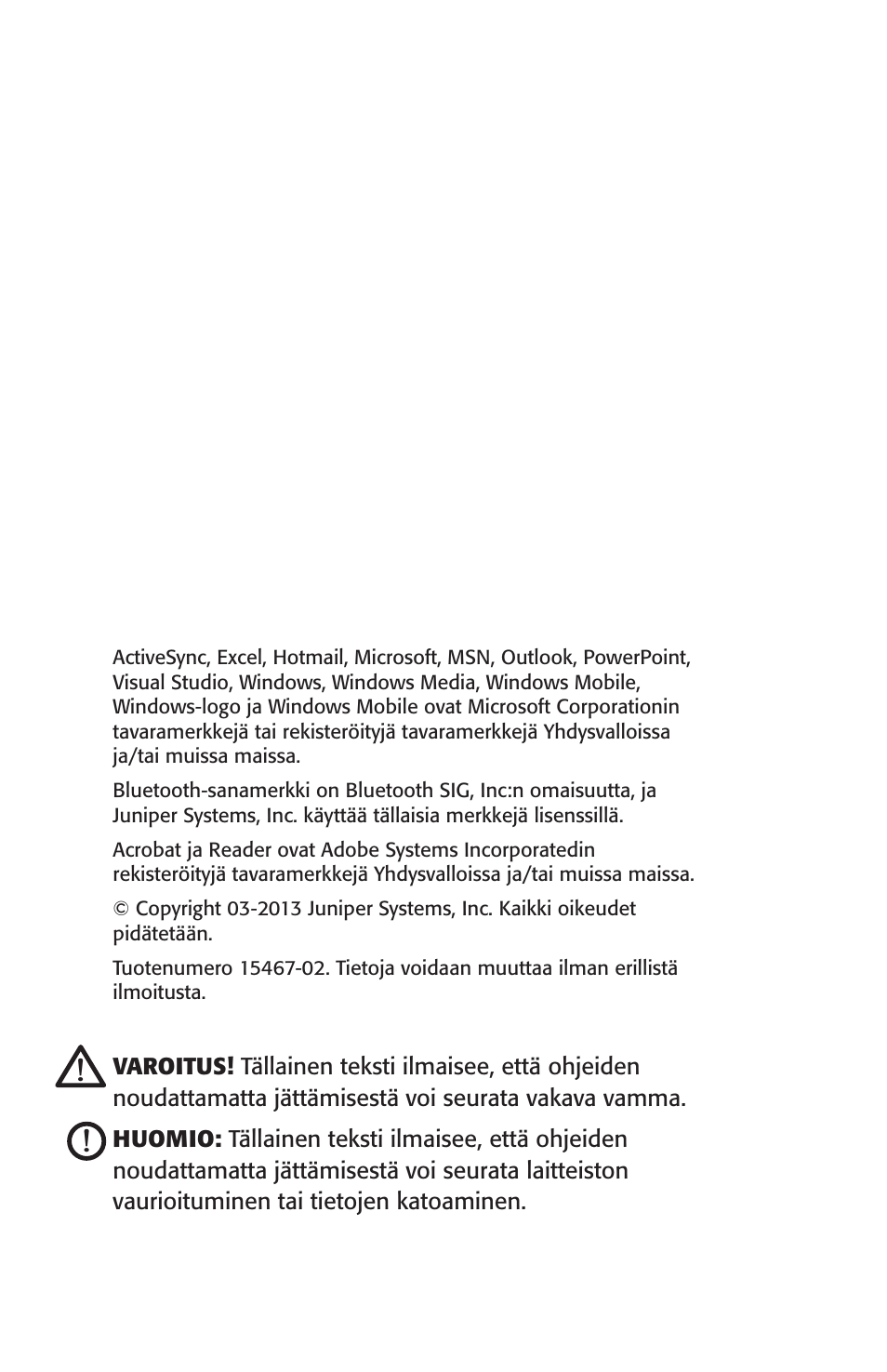 Juniper Systems Archer User Manual User Manual | Page 290 / 384