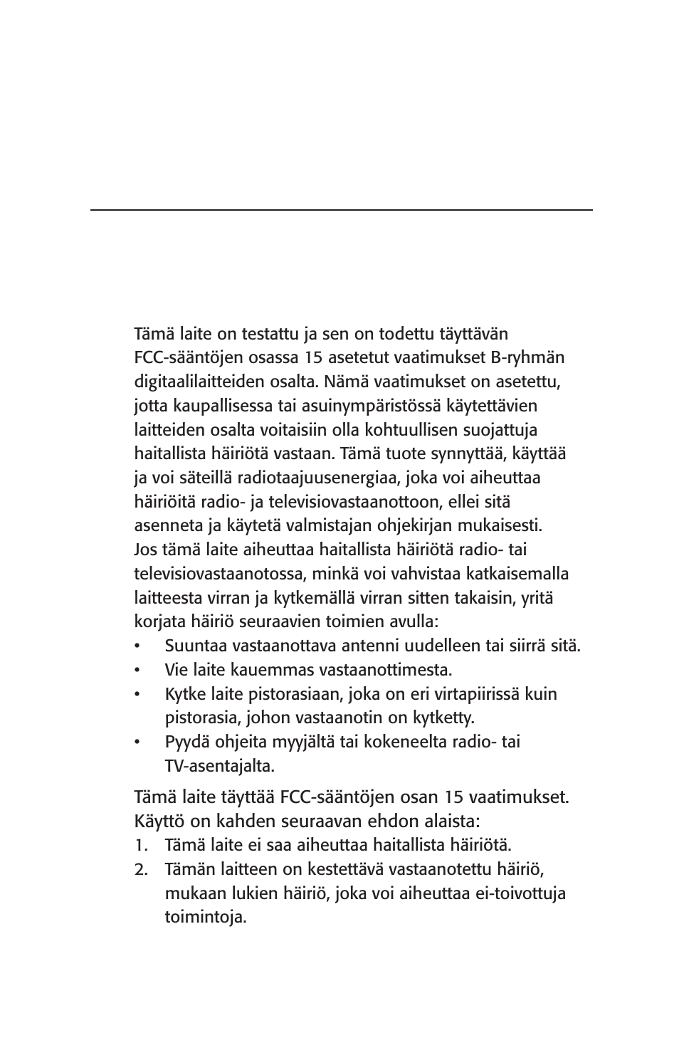 Sertifi oinnit ja säännökset, Vir anomaistiedot | Juniper Systems Archer User Manual User Manual | Page 313 / 384