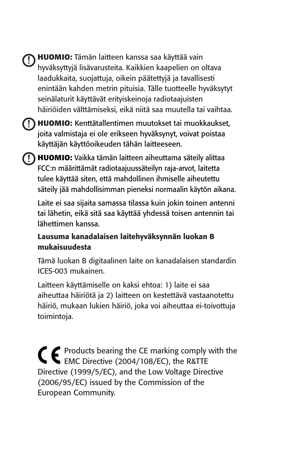 Ce-merkintä | Juniper Systems Archer User Manual User Manual | Page 314 / 384