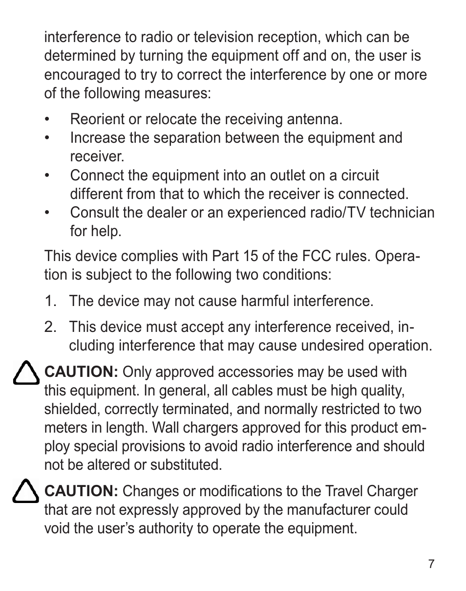 Juniper Systems Travel Charger for the Ultra-Rugged Field PC User Manual | Page 7 / 8