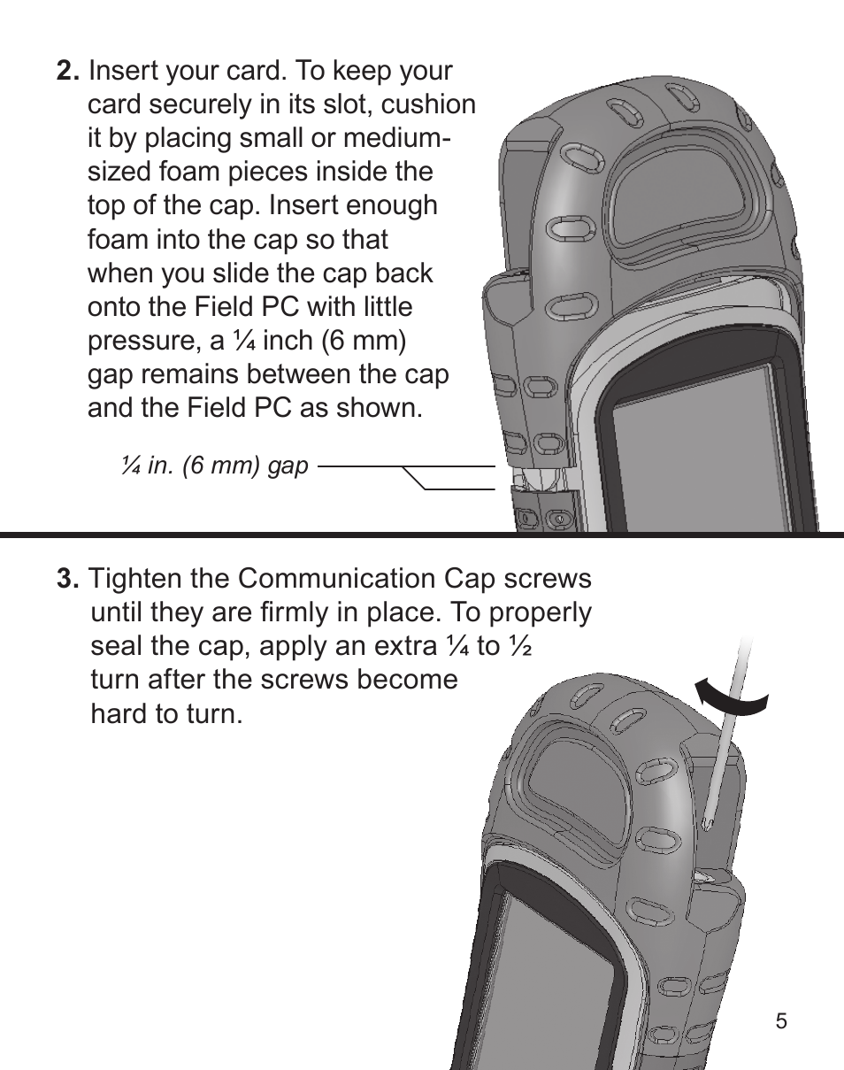 Juniper Systems ltra-Rugged Field PC Extended Caps User Manual | Page 5 / 16